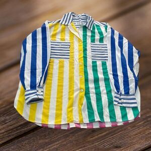 Richard James striped bottom down medium